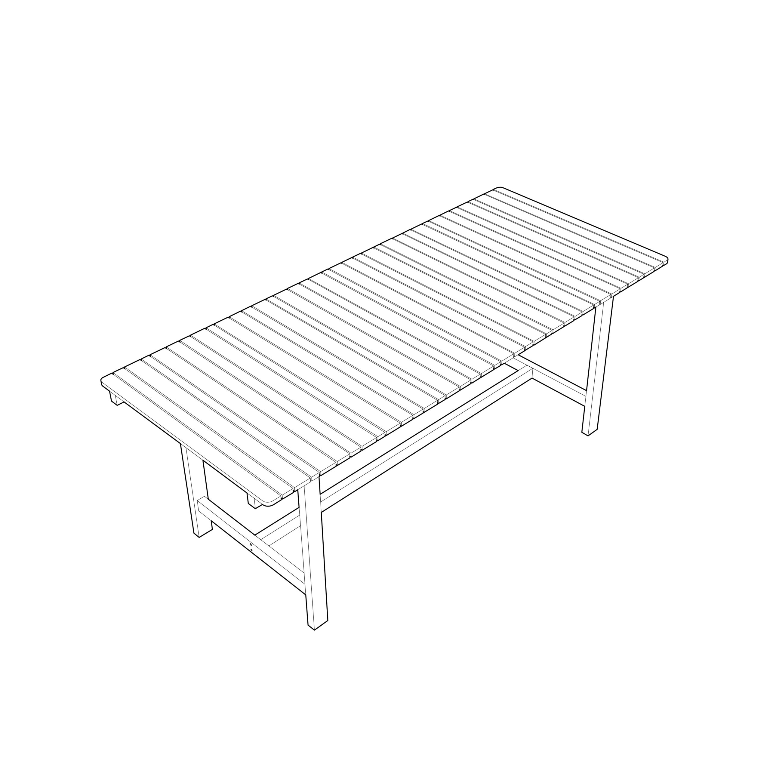 LTa02 – Table de jardin