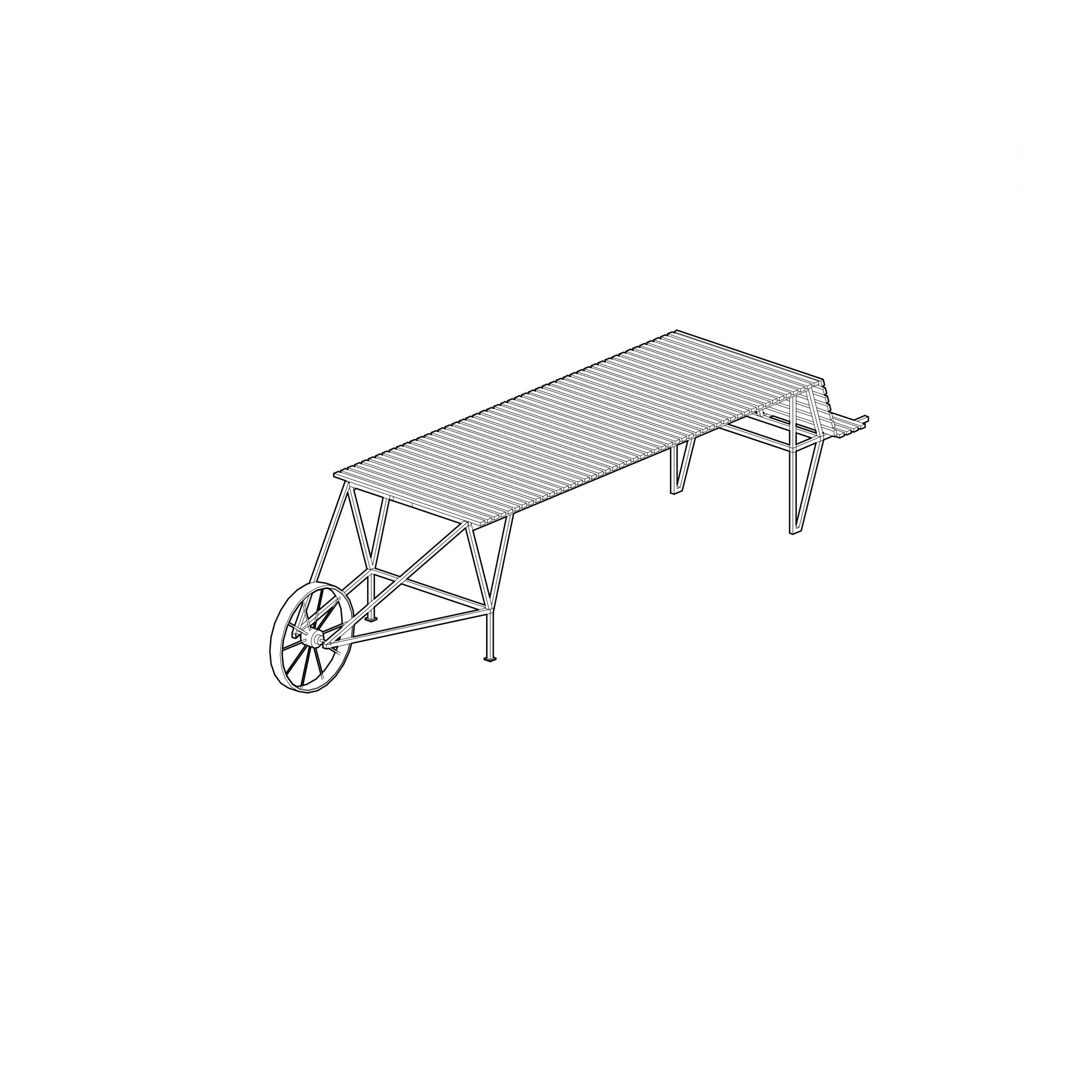LTa01 – Table brouette