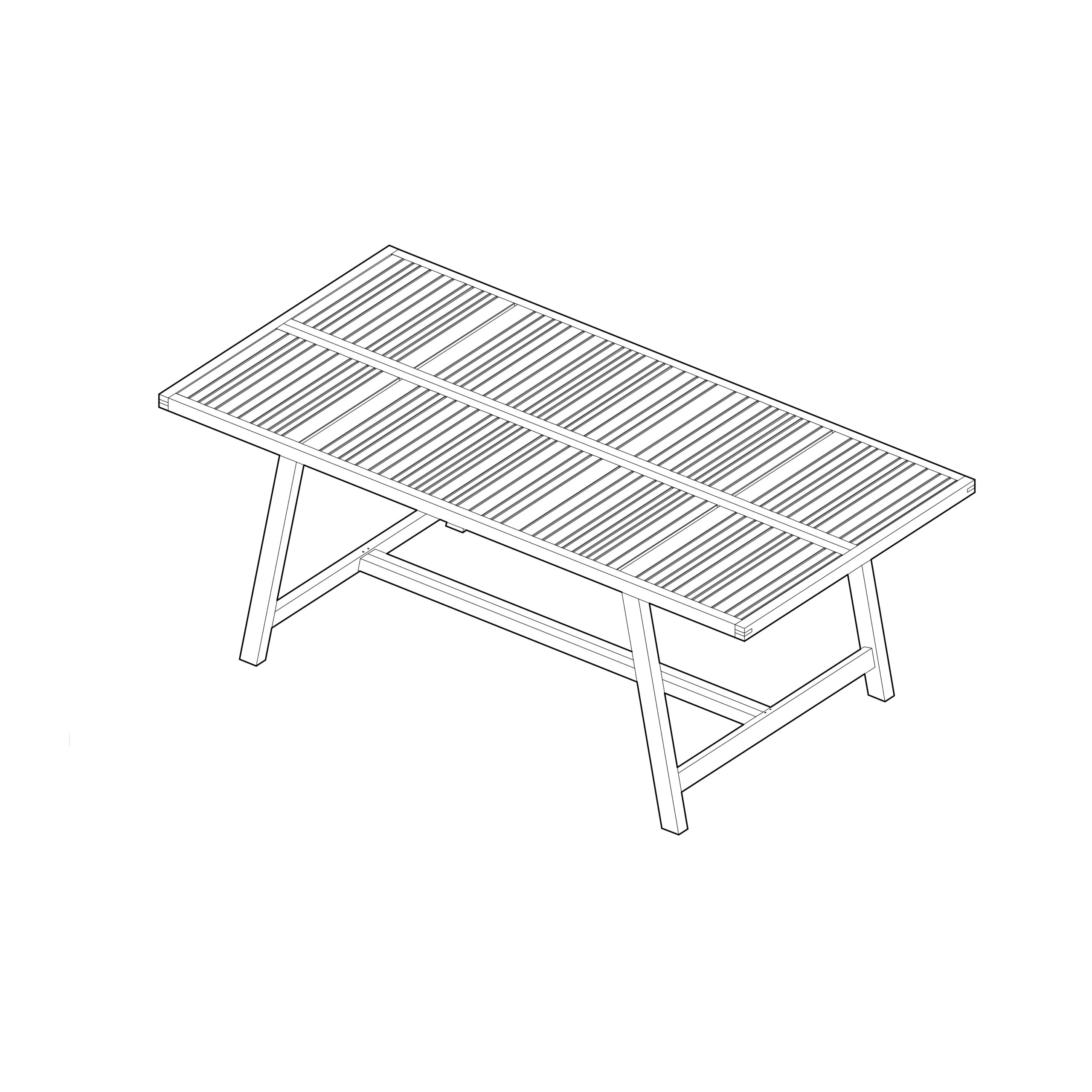 CTa01 – Table de jardin