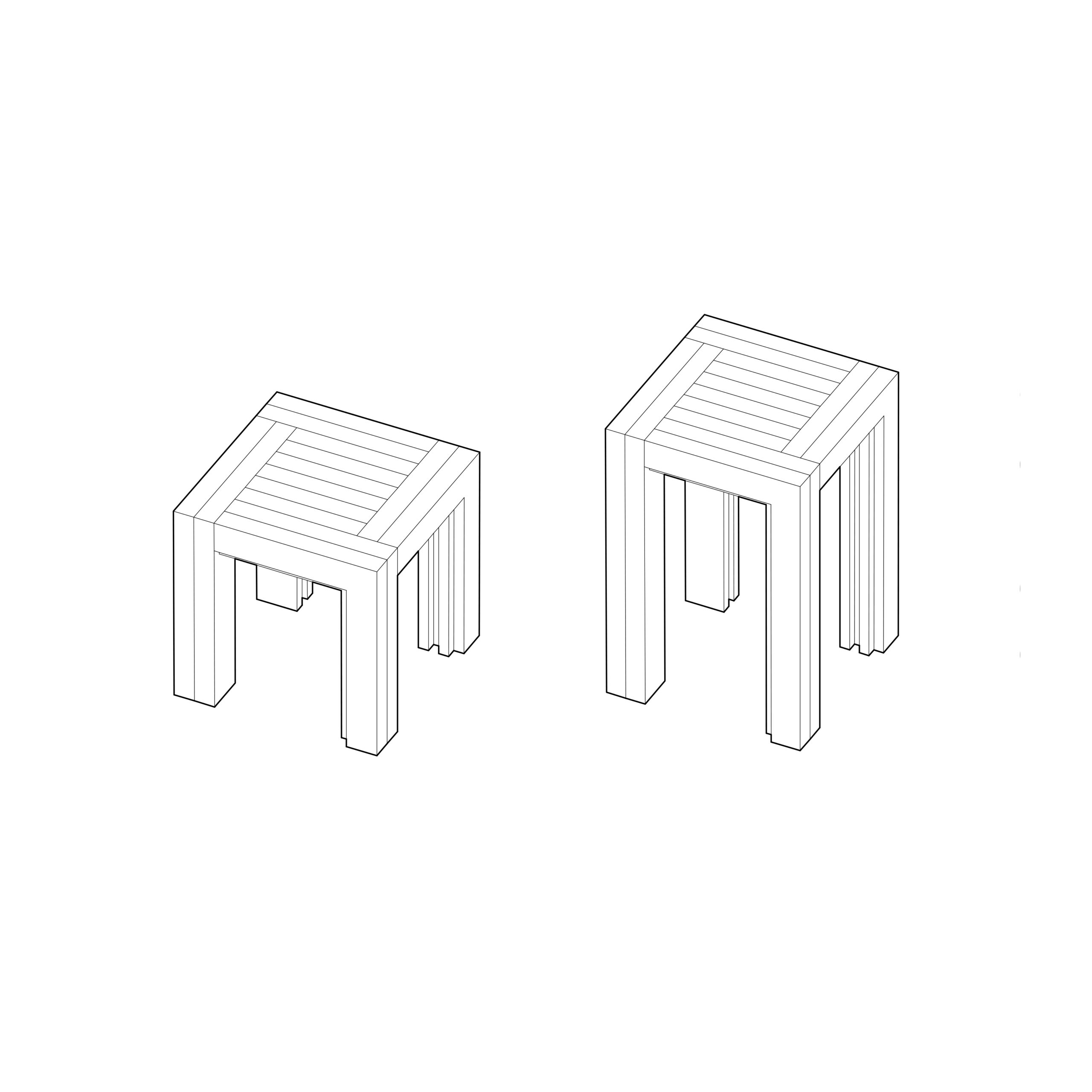 MTb01 – Tabouret