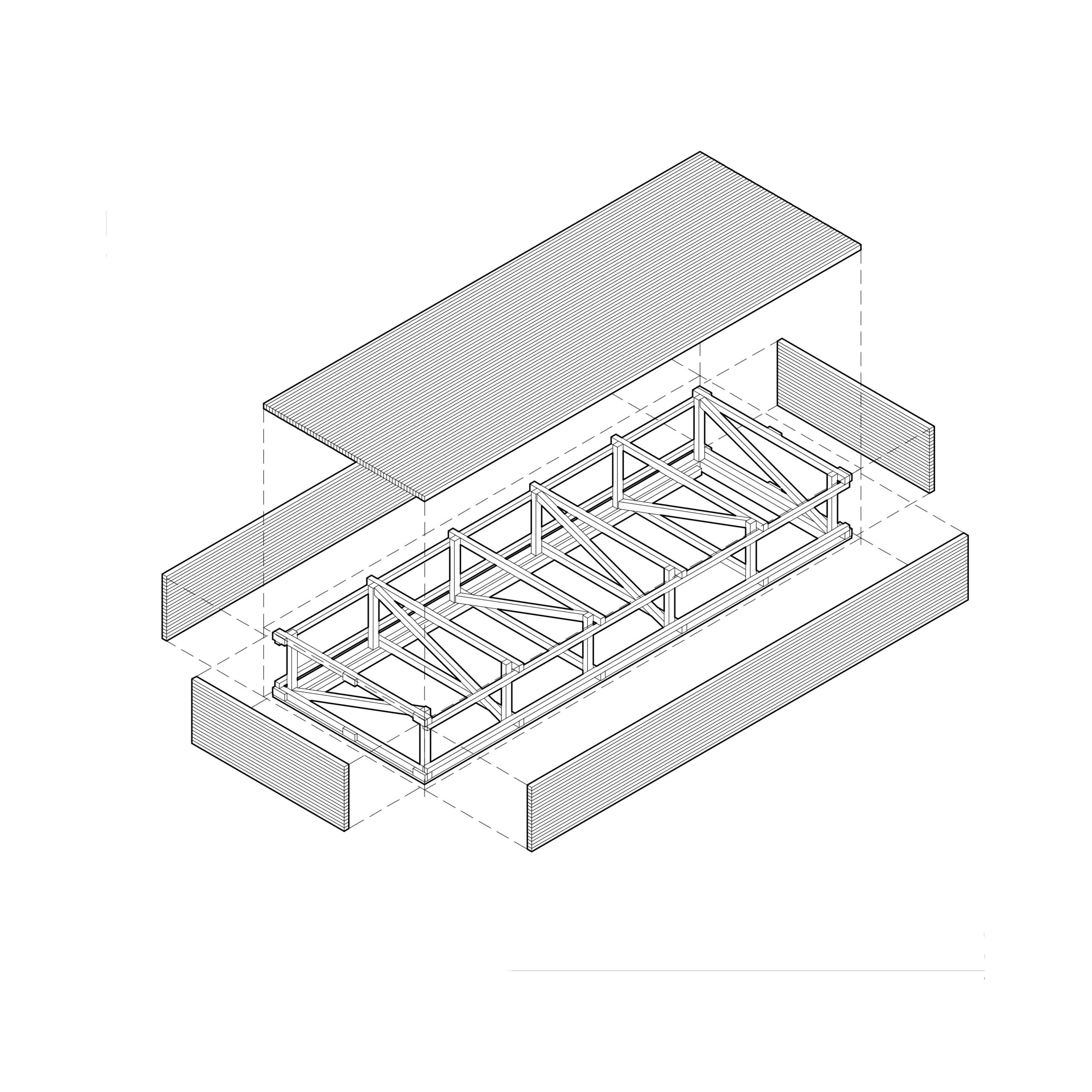 MBa02m – Banc hall métissé