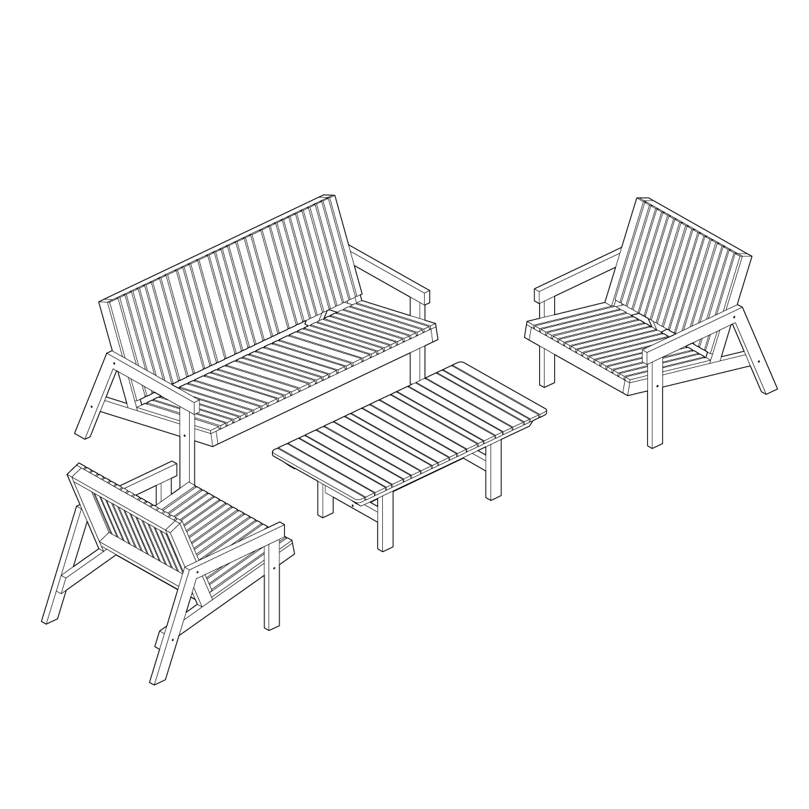 LSj01 – Salon de jardin