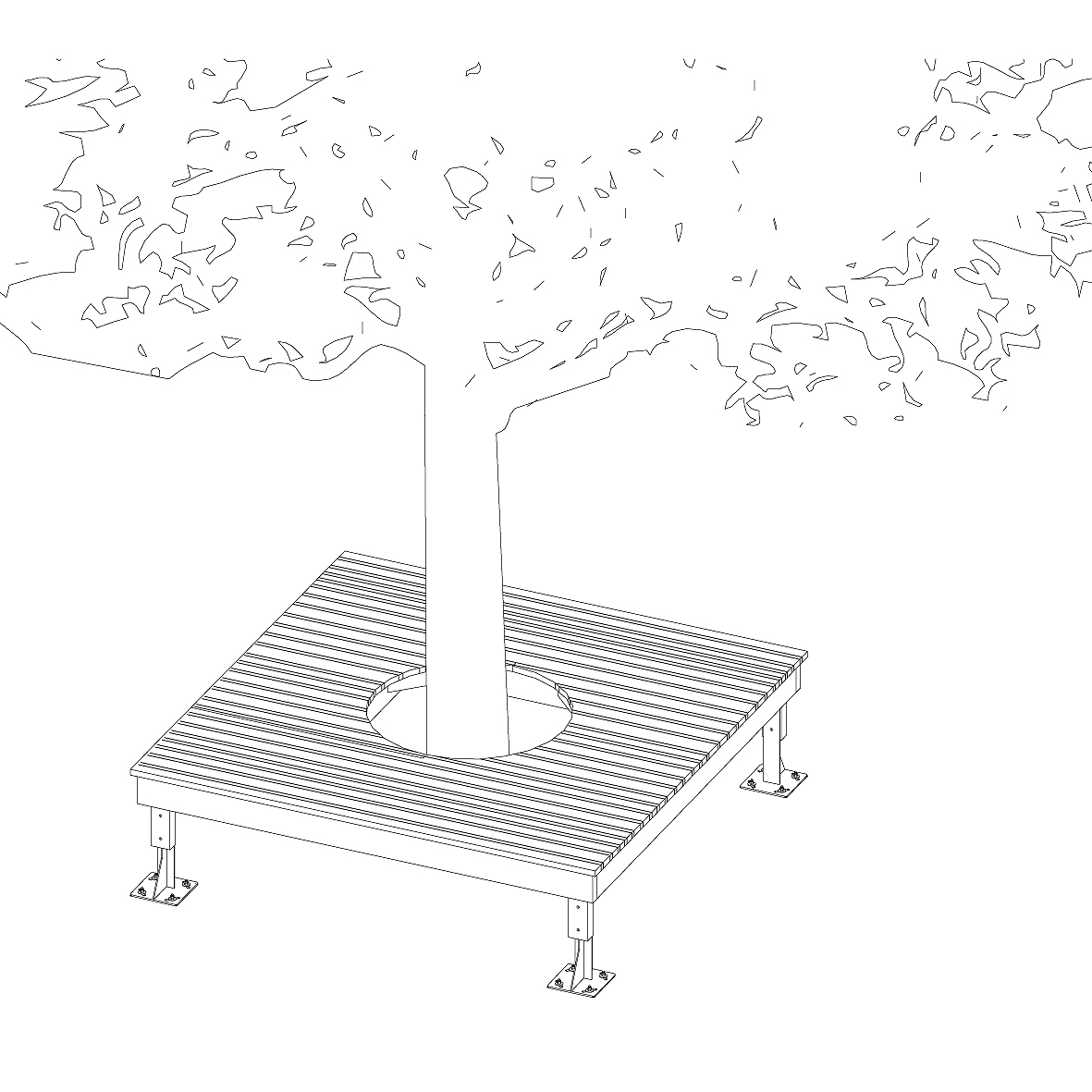 LPl03 – Plateforme arbre