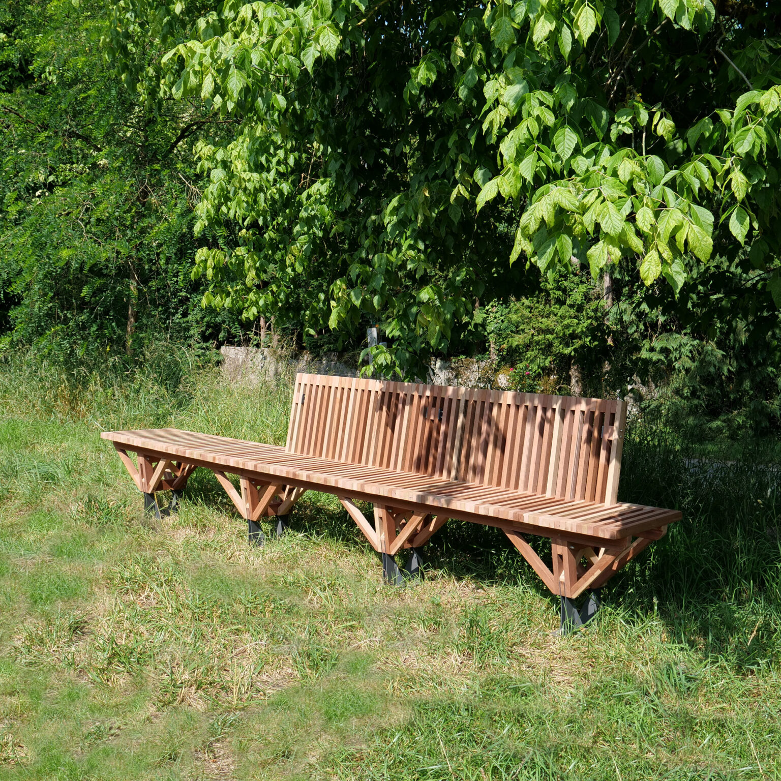 EBa01 – bancs droit et courbe – 100 Détours