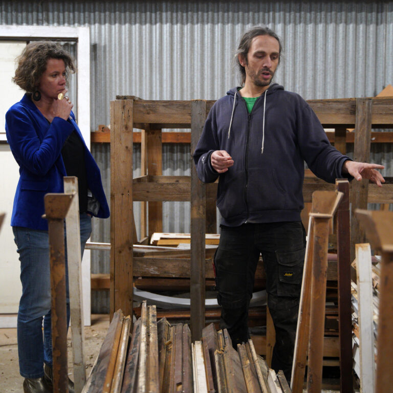 Visite de la Région Nouvelle Aquitaine dans notre atelier