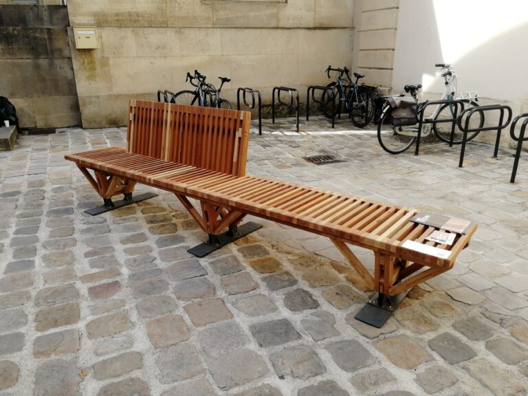 Le Banc EBa01 à la Paris Design Week !